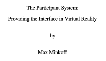 Master's thesis cover